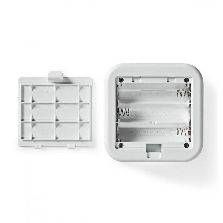 Nedis SmartLife Gong | RF, frequentie 433 MHz | Accessoire voor: WIFICDP10GY / WIFICDP30WT / WIFICDP40CWT | Batterij Gevoed / USB Gevoed | 4 geluiden | 4.5 V DC / 5 V DC | Instelbaar volume | Wit