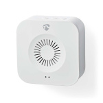 Nedis SmartLife Gong | RF, frequentie 433 MHz | Accessoire voor: WIFICDP10GY / WIFICDP30WT / WIFICDP40CWT | Batterij Gevoed / USB Gevoed | 4 geluiden | 4.5 V DC / 5 V DC | Instelbaar volume | Wit