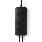 Nedis SmartLife Sfeerverlichting | Wi-Fi | Tube | 180 lm | RGBIC / Warm tot Koel Wit | 2700 - 6500 K | 10 W | Metaal / Siliconen | 1 Stuks