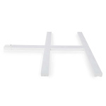 Nedis SmartLife Decoratieve Verlichting | Wand Bar | Wi-Fi | RGBIC / Warm Wit | Android™ Nedis SmartLife Decoratieve Verlichting | Wand Bar | Wi-Fi | RGBIC / Warm Wit | Android™