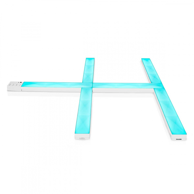 Nedis SmartLife Decoratieve Verlichting | Wand Bar | Wi-Fi | RGBIC / Warm Wit | Android™ Nedis SmartLife Decoratieve Verlichting | Wand Bar | Wi-Fi | RGBIC / Warm Wit | Android™