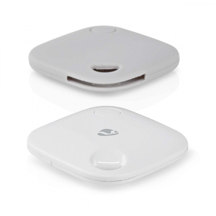 Nedis Keyfinder | Geschikt voor: Apple Find My App | Batterij Gevoed | 3x CR2032 | Incl. batterij(en) | Bluetooth® versie: 5.1 | Batterijlevensduur tot: 1 Jaar | Wit | 3 Stuks
