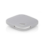 Nedis Keyfinder | Geschikt voor: Apple Find My App | Batterij Gevoed | 3x CR2032 | Incl. batterij(en) | Bluetooth® versie: 5.1 | Batterijlevensduur tot: 1 Jaar | Wit | 3 Stuks
