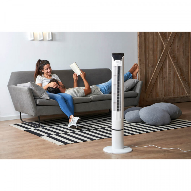 Tower Fan White 102cm