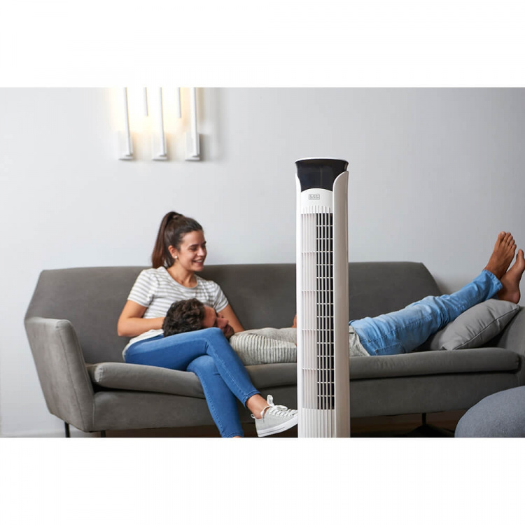 Tower Fan White 102cm