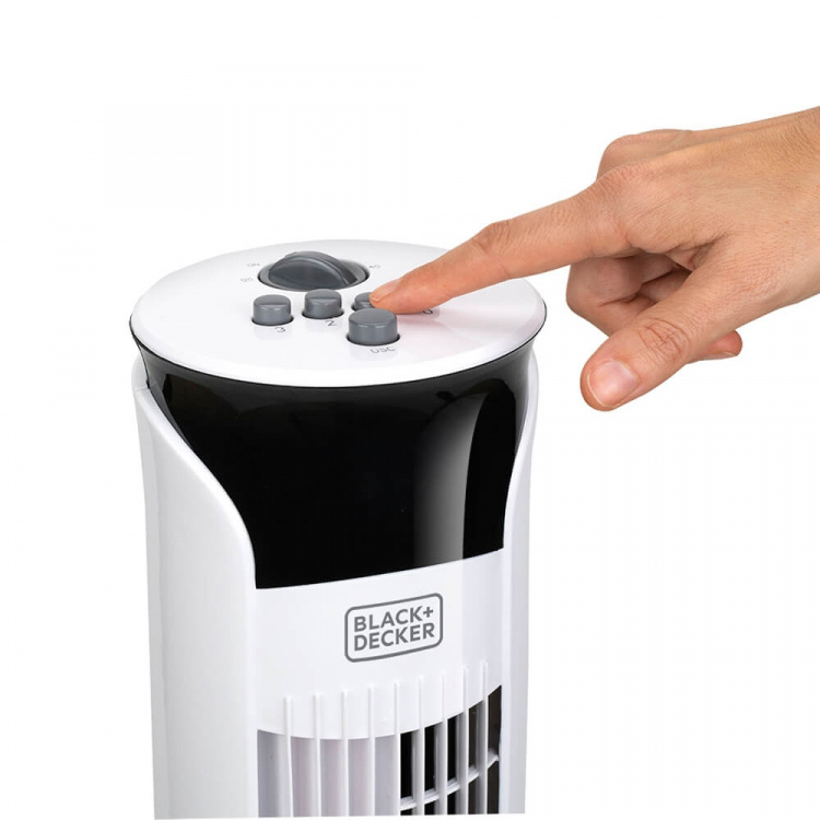 Tower Fan White 81cm