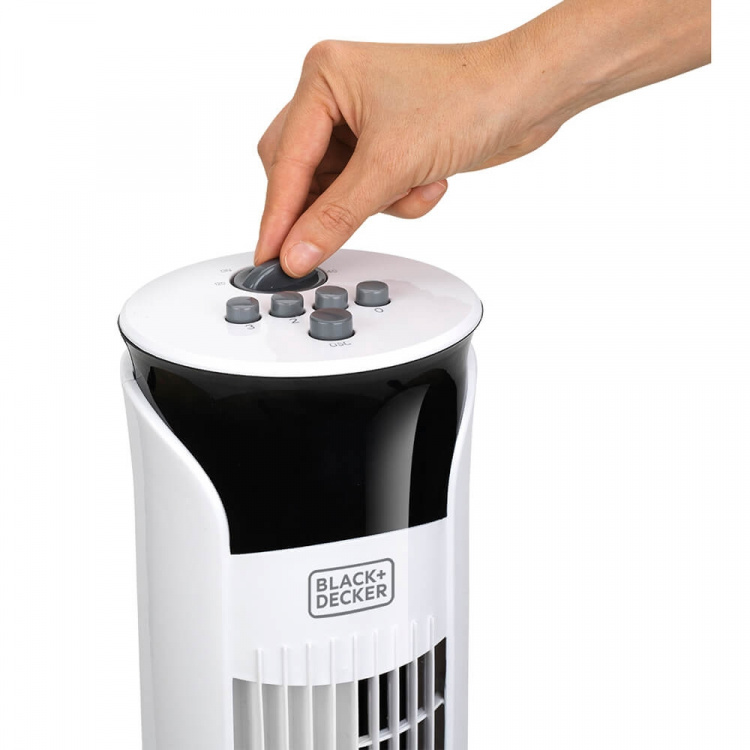 Tower Fan White 81cm