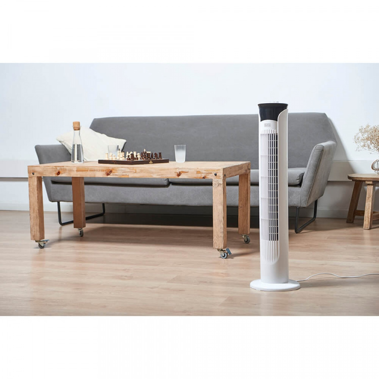 Tower Fan White 81cm