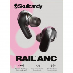 Headphones Rail ANC In-Ear TWS Black