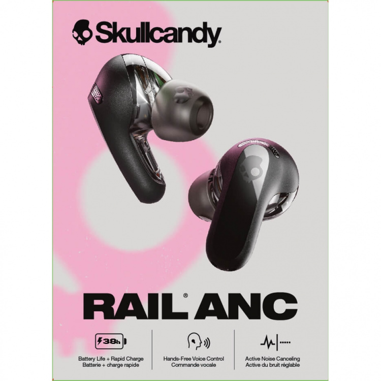Headphones Rail ANC In-Ear TWS Black
