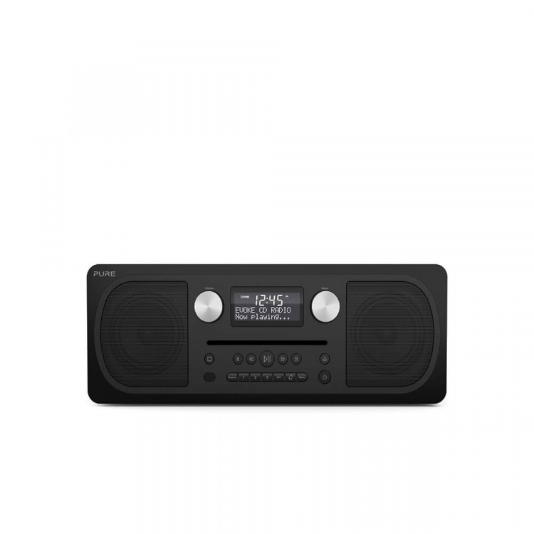 PURE FM/DAB/DAB+ Evoke C-D6 BT Black PURE FM/DAB/DAB+ Evoke C-D6 BT Black
