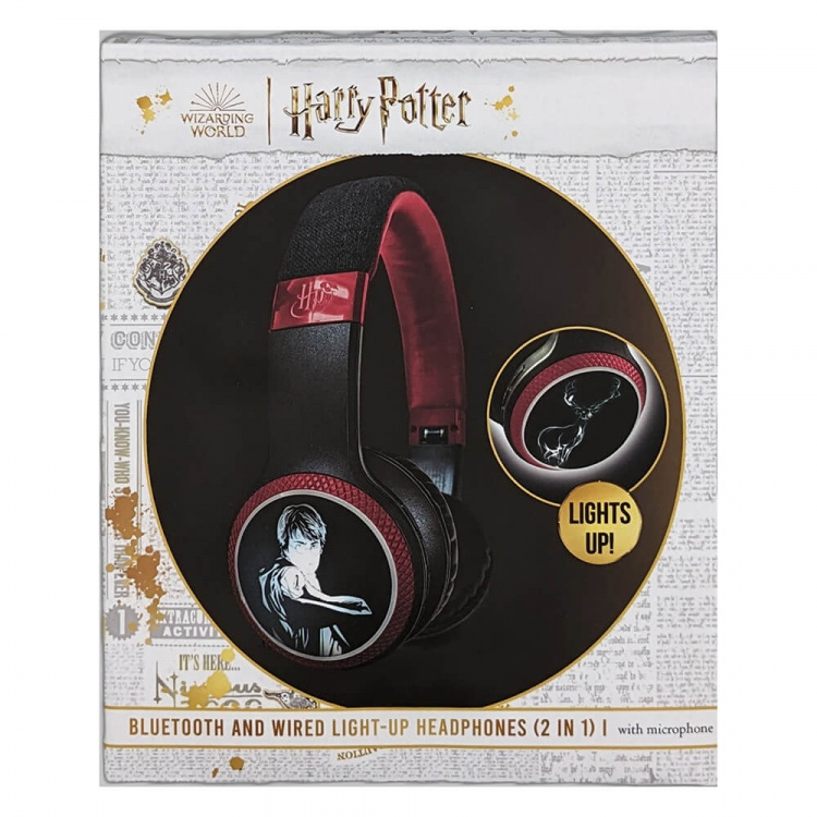 Harry Potter Headphone Wireless LED On-Ear