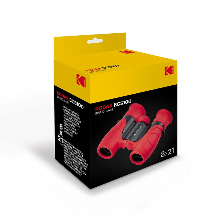 Binoculars 8 x 21 Kids Red Binoculars 8 x 21 Kids Red