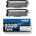 Toner TN2320TWIN TN-2320 Black Twin-pack Toner TN2320TWIN TN-2320 Black Twin-pack