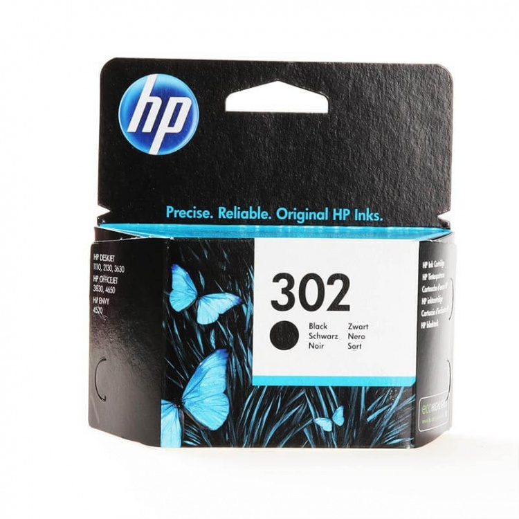 Ink F6U66AE 302 Black Ink F6U66AE 302 Black