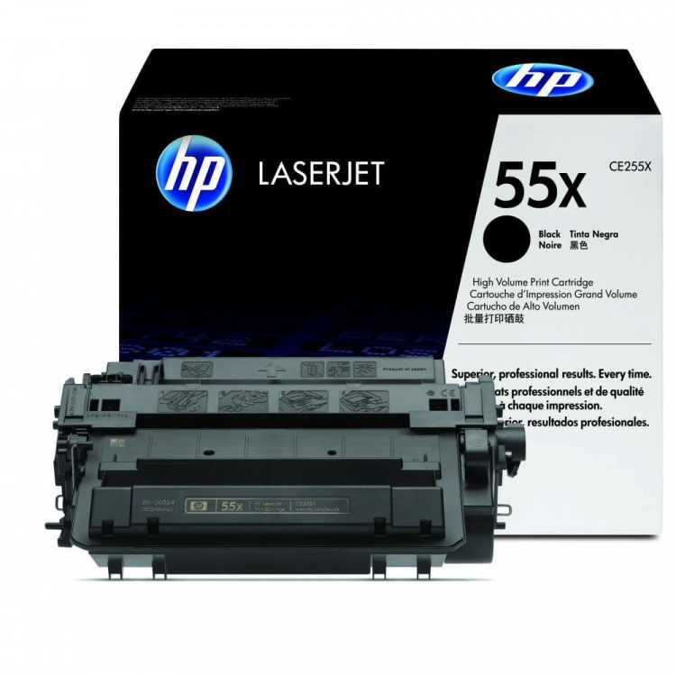 Toner CE255X 55X Black Toner CE255X 55X Black