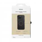 Phone Case Leather Magseries Black - iPhone 15  Phone Case Leather Magseries Black - iPhone 15