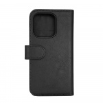 Wallet Case 2-in-1 3 Card Slots MagSeries Black - iPhone 15 Pro 