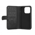 Wallet Case 2-in-1 3 Card Slots MagSeries Black - iPhone 15 Pro 
