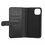 Wallet Case 2-in-1 3 Card Slots MagSeries Black - iPhone 15 Plus Wallet Case 2-in-1 3 Card Slots MagSeries Black - iPhone 15 Plus