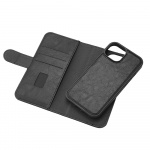 Wallet Case 2-in-1 3 Card Slots MagSeries Black - iPhone 15 Wallet Case 2-in-1 3 Card Slots MagSeries Black - iPhone 15