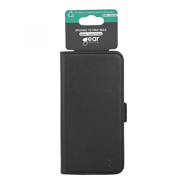 Wallet Case 3 Card Slots Magseries Black - iPhone 15 Pro Max Wallet Case 3 Card Slots Magseries Black - iPhone 15 Pro Max
