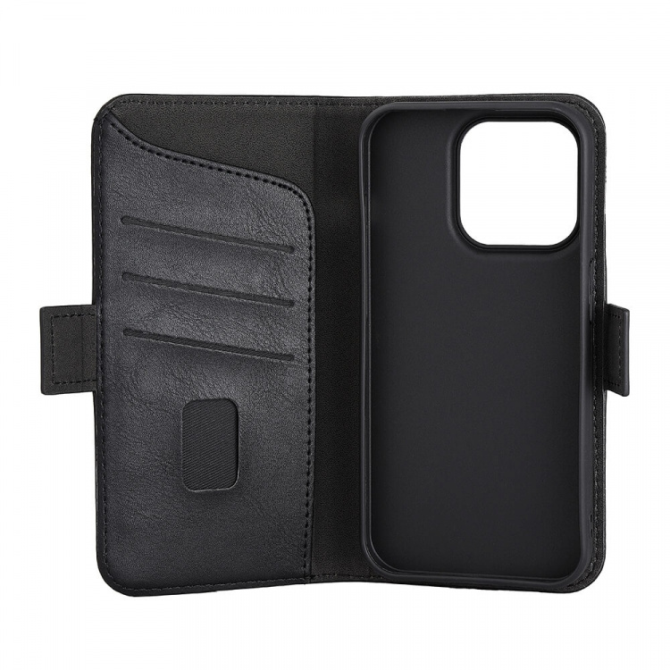 Wallet Case 3 Card Slots Magseries Black - iPhone 15 Pro