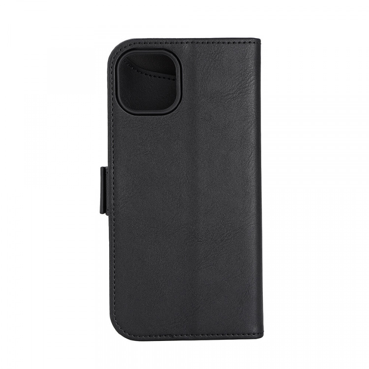 Wallet Case 3 Card Slots Magseries Black - iPhone 15 Plus