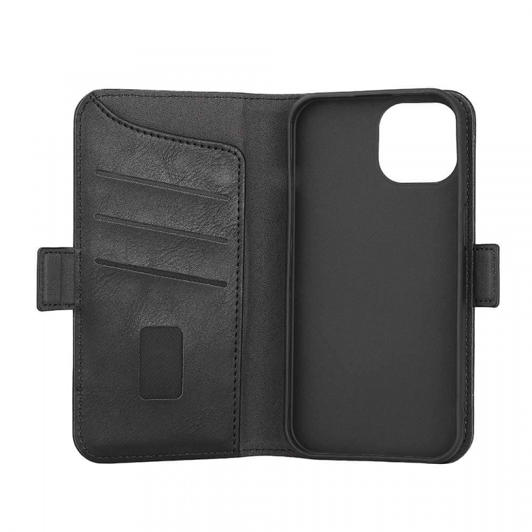 Wallet Case 3 Card Slots Magseries Black - iPhone 15 Wallet Case 3 Card Slots Magseries Black - iPhone 15