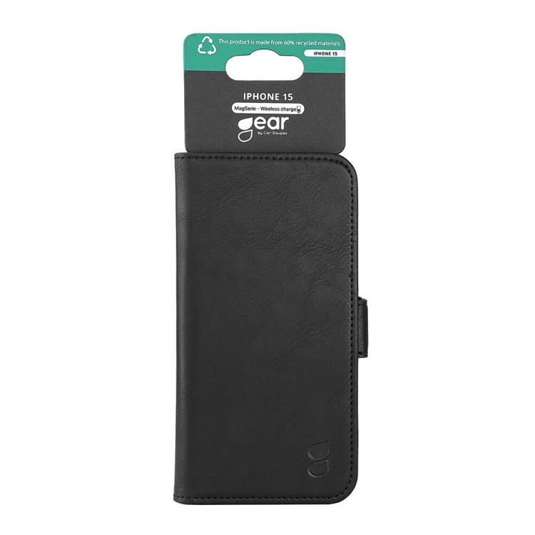 Wallet Case 3 Card Slots Magseries Black - iPhone 15 Wallet Case 3 Card Slots Magseries Black - iPhone 15