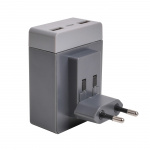 Charger 220V 1xUSB-C PD 2xUSB A 2.4A PD 30W 3.0 For Mobil/PC/Mac Total 45W