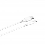 GEAR Ronde Oplaadkabel Lightning naar USB-A 0,3m Wit MFI GEAR Ronde Oplaadkabel Lightning naar USB-A 0,3m Wit MFI
