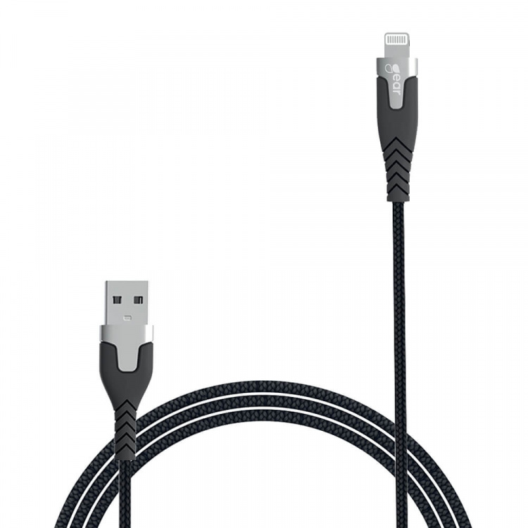 Cable PRO USB-A to Lightning C89 1.5m Black Kevlarcabel and Metalhousing