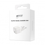 Charger 220V 1xUSB-C PD/PPS 25W White