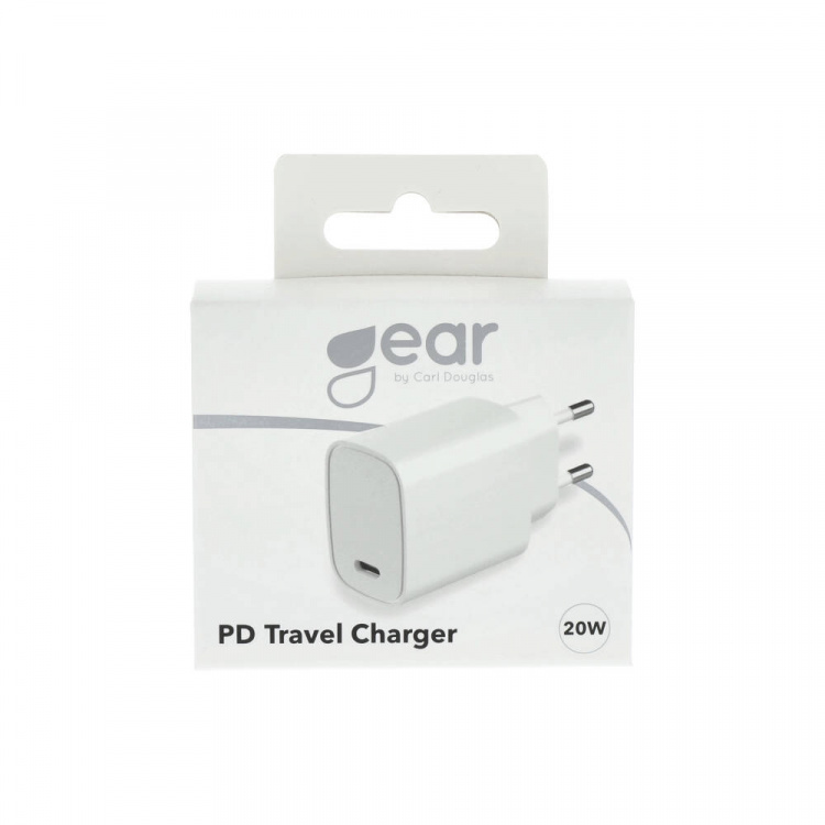 Charger 220V 1xUSB-C PD 20W White