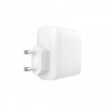 Charger 220V 2xUSB-C PD 60W White