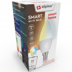 Alpina WiFi Smart E14 LED Warm/Koud Wit 4,9W 470 lm Alpina WiFi Smart E14 LED Warm/Koud Wit 4,9W 470 lm