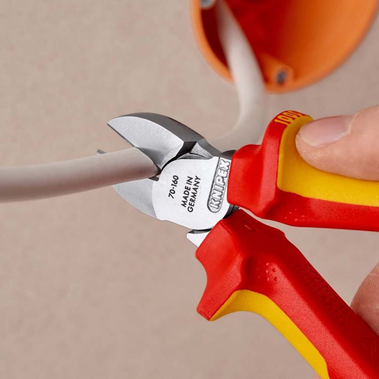 KNIPEX Zijkniptang VDE 160 mm