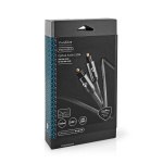 Nedis Optische Audiokabel | TosLink Male | TosLink Male | 5.00 m | Rond | Gevlochten | Gun Metal Grijs | Cover Window Box Nedis Optische Audiokabel | TosLink Male | TosLink Male | 5.00 m | Rond | Gevlochten | Gun Metal Grijs | Cover Window Box