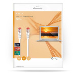 Nedis CAT6a netwerkkabel | S/FTP | RJ45 Male | RJ45 Male | 10.0 m | Snagless | Rond | LSZH | Wit | Doos