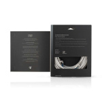 Nedis CAT6a netwerkkabel | S/FTP | RJ45 Male | RJ45 Male | 10.0 m | Snagless | Rond | Gevlochten / PVC | Zilver | Cover Window Box