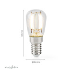 Nedis Koelkastlamp | LED | E14 | 2 W | T26