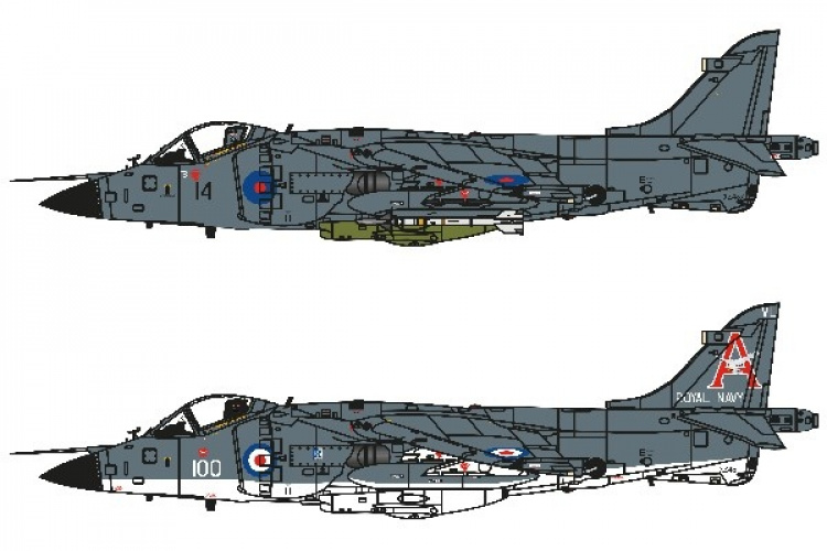 AIRFIX Bae Sea Harrier FRS1 1/72 AIRFIX Bae Sea Harrier FRS1 1/72