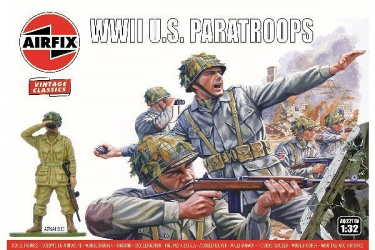 AIRFIX WWII U.S. Paratroops