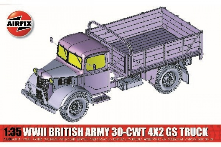 AIRFIX WWII British Army 30-cwt 4x2 GS Truck 1:35 AIRFIX WWII British Army 30-cwt 4x2 GS Truck 1:35