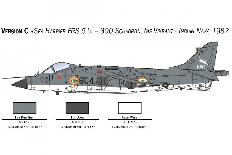 ITALERI 1:72 Harrier FRS. 1
