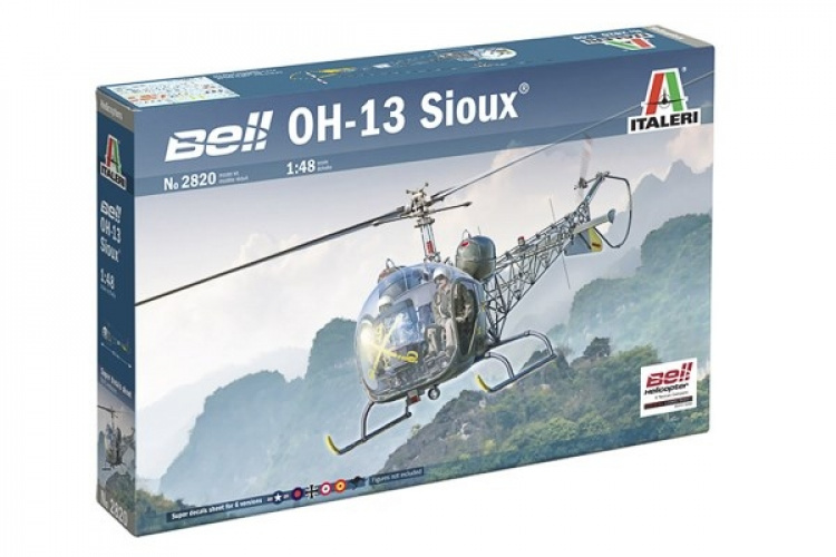 ITALERI 1:48 OH-13 Scout Korean War ITALERI 1:48 OH-13 Scout Korean War