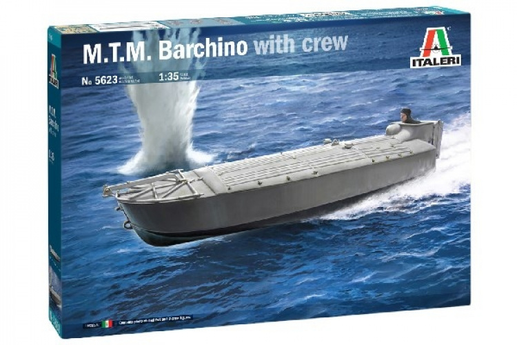 ITALERI 1:35 M.T.M. \'Barchino\' with crew