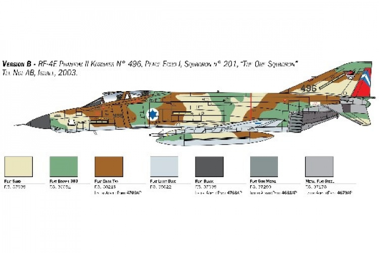 ITALERI 1:48 RF-4E Phantom II