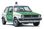ITALERI 1:24 VW Golf \'POLIZEI\'